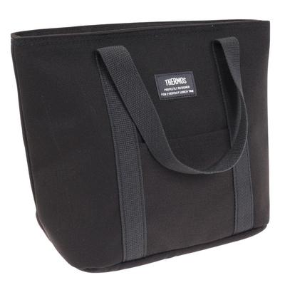 Bolsa Térmica para Almoço Thermos Insulated Lunch Smoke SMB, 7L, Preta, RFF-007