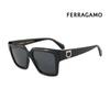 Salvatore Ferragamo Sunglasses SF2014S 001 Square Horn-rimmed UV Protection Women Men