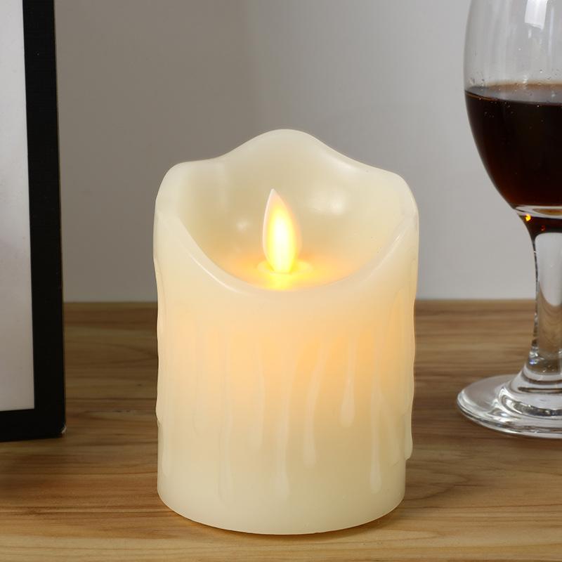 

1 шт. Электронные свечи, имитация пластиковых свечей, украшения для свадеб, дней рождения, семейные украшения, украшения