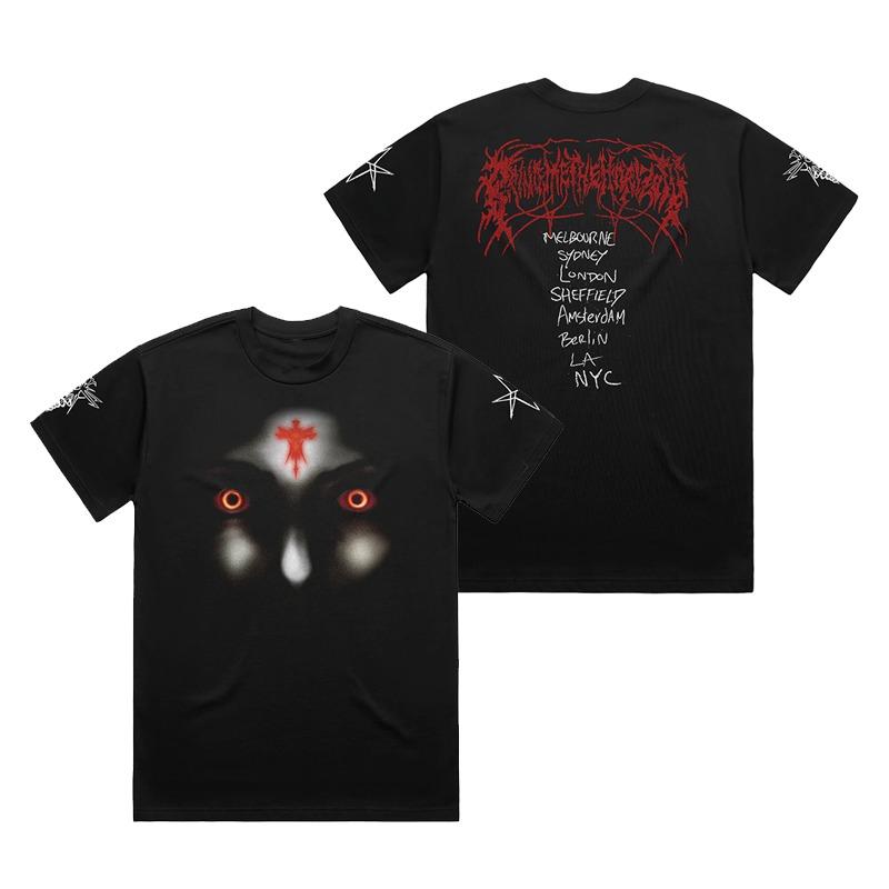 Bring Me The Horizon Dark American Loosefitting Unisexs Tshirt With Rock Style (Short Sleeve)
