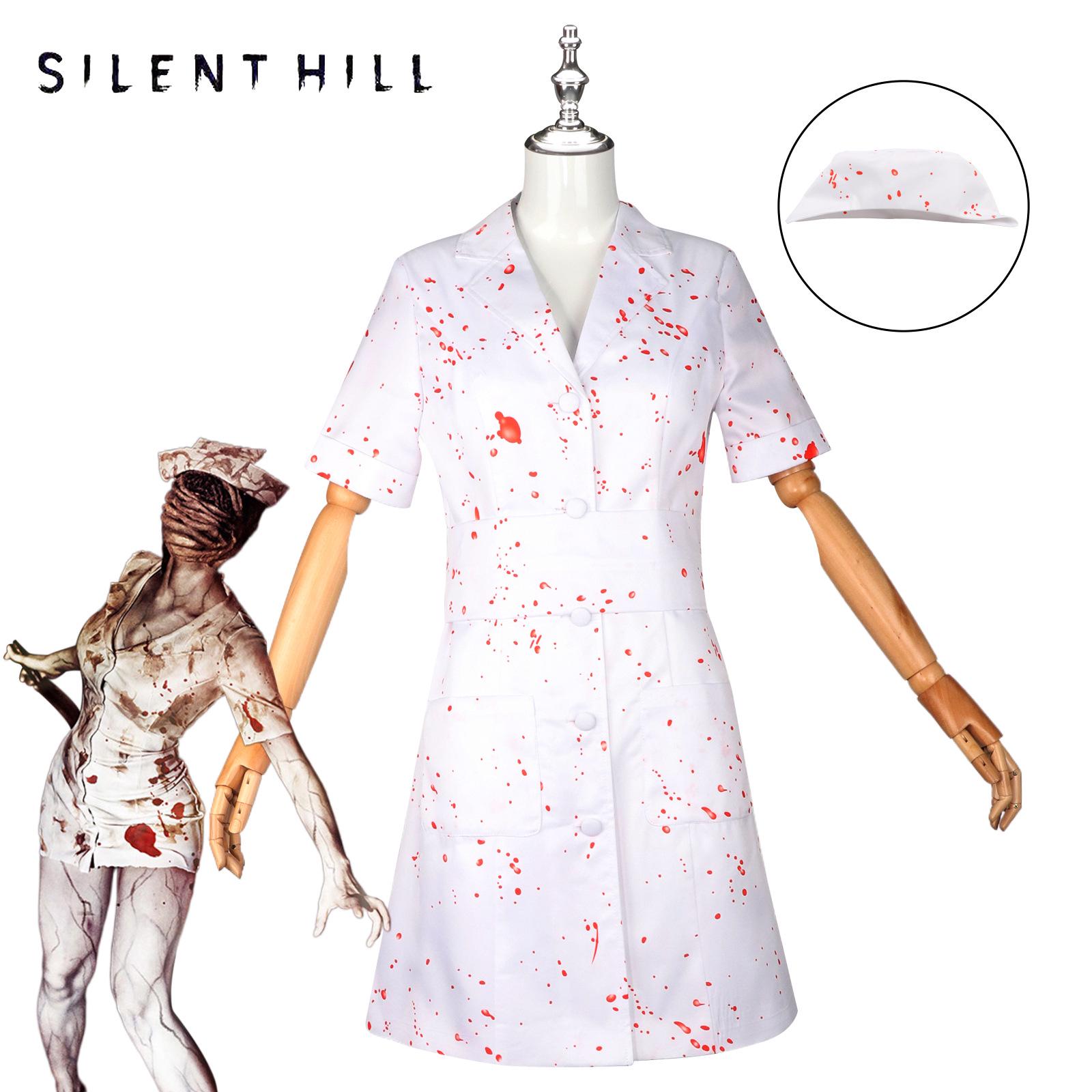 

Silent Hill Zombie Nurse Cosplay Costume - Horror Anime Roleplay XL