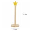 Wood Desktop Hair Rope Holder Multi-Purpose Jewelry Bracelet Organizer Display Holder For Watches Bracelets Scrunchies Hair Band