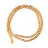 3/4/6/8/10mm Faceted Crystal Beads Gold Brown AB Glass Loose Beads For DIY Jewelry Making Handmade Bracelet Necklace Accessories