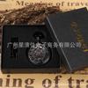 Gear Parts Roman Character Hollow Pocket Watch, Large Classical Mechanical Parts Silver Mechanical Pocket Watch Movement