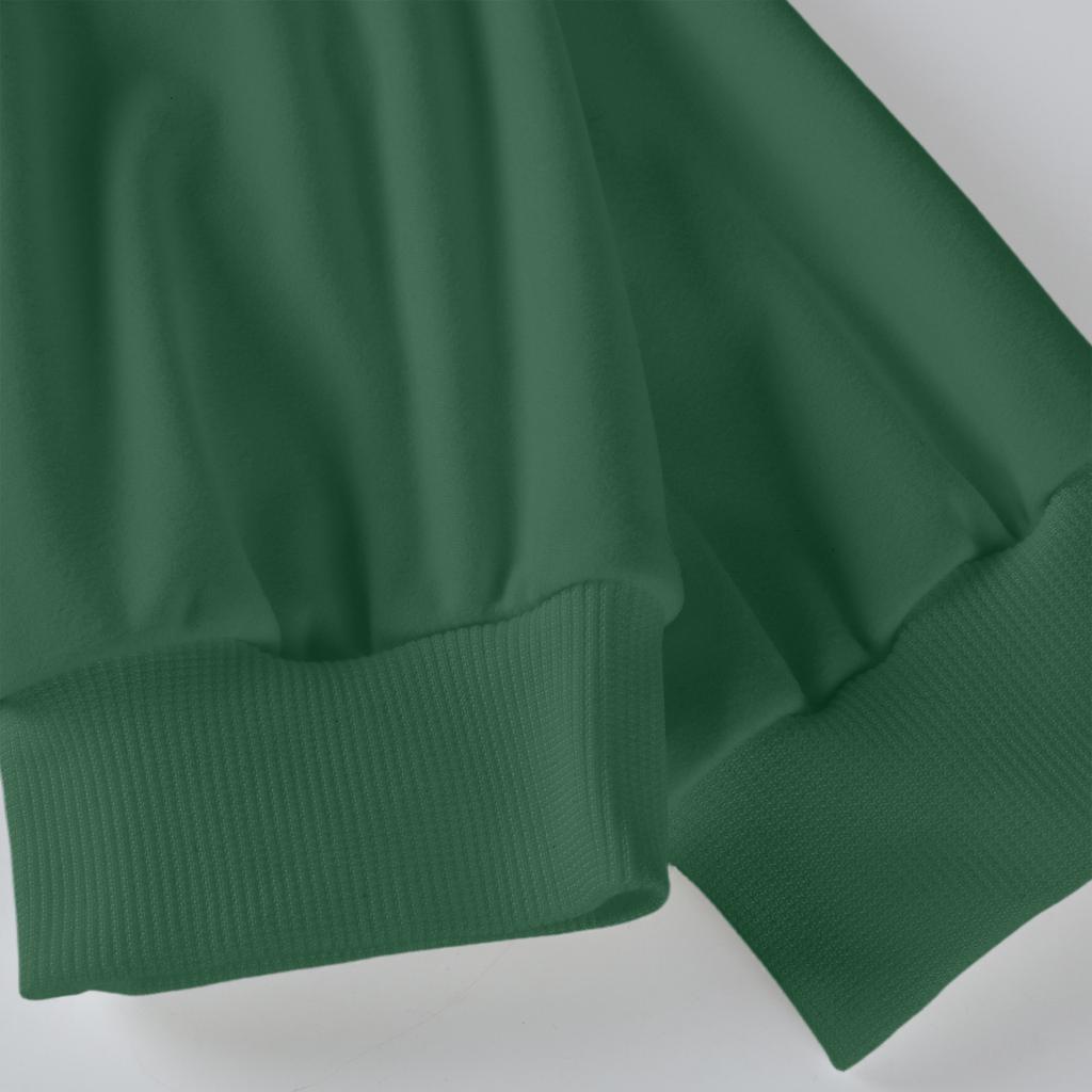 Men's Casual Collared Long-Sleeve Fleece Base Layer Top