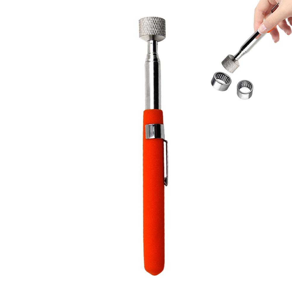 Magnetic Pick Up Tool Extendable Stainless Steel Magnet Stick For Mechanics Portable And Lightweight Magnet Wand To Grab Screws