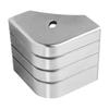 Pontoon Corner Cap - Pontoon Corner Cap Durable Aluminum Pontoon Boat Corner - Dock