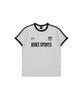 HDEX Sporty Ringer Muscle Fit Short Sleeve (Melange White)