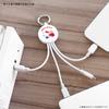 Gourmandise Sanrio Multi Charging Cable Hello Kitty SANG-297KT