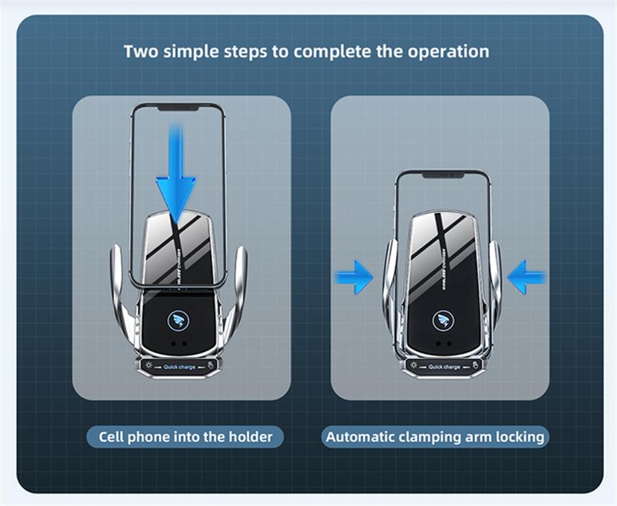 15W Magnetic Car Wireless Charger Holder