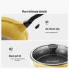 Buydeem 32cm Non-Stick Stir-Fry Wok