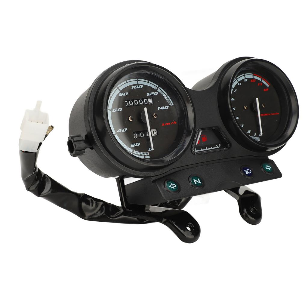12V Motorrad-Kombi-Instrument Präzise Anzeige Stilvolles Motorrad-Tachometer Kilometerzähler-Instrument für YBR 125