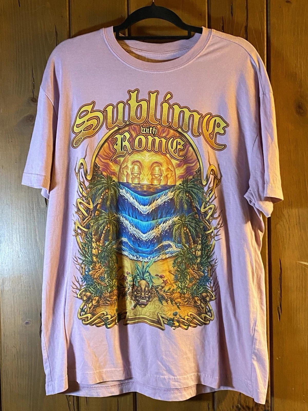 Sublime With Rome Летний Тур Концертный Рок Футболка L 4XL