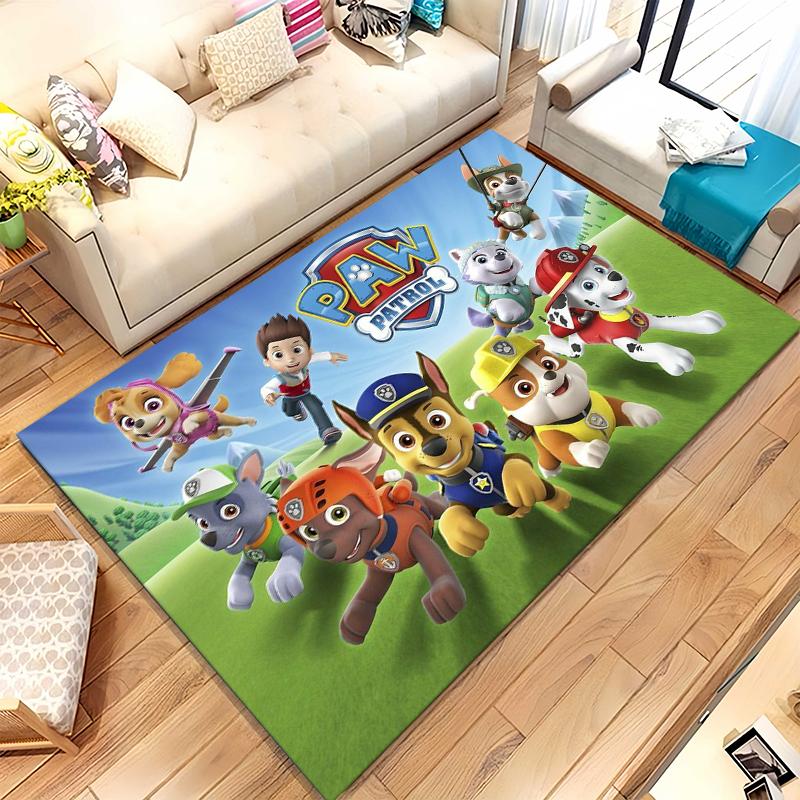 

Cute P-Patrol Dog Cartoon Living Room Non-Slip Area Rug Soft Carpet for Bedroom Kids Playroom Sofa,Home Decor Doormat Gift 40x60cm