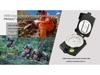 High-Precision Multifunctional Outdoor Compass with Luminous Feature – Ideal for Students and Teaching.