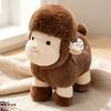 25/35Cm Cute Laura Lamb Plush Doll Black White Brown Sheep Plush Doll Ranch Lamb Doll Soft Stuffed Animal Ranch Souvenirs