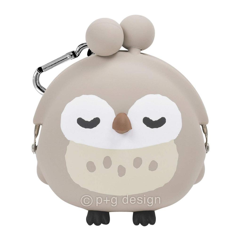 PG Design 3D POCHI FRIENDS BIRD Warm x x PG-36601 Owl, Gray, W8.3 H9.3 D5.4