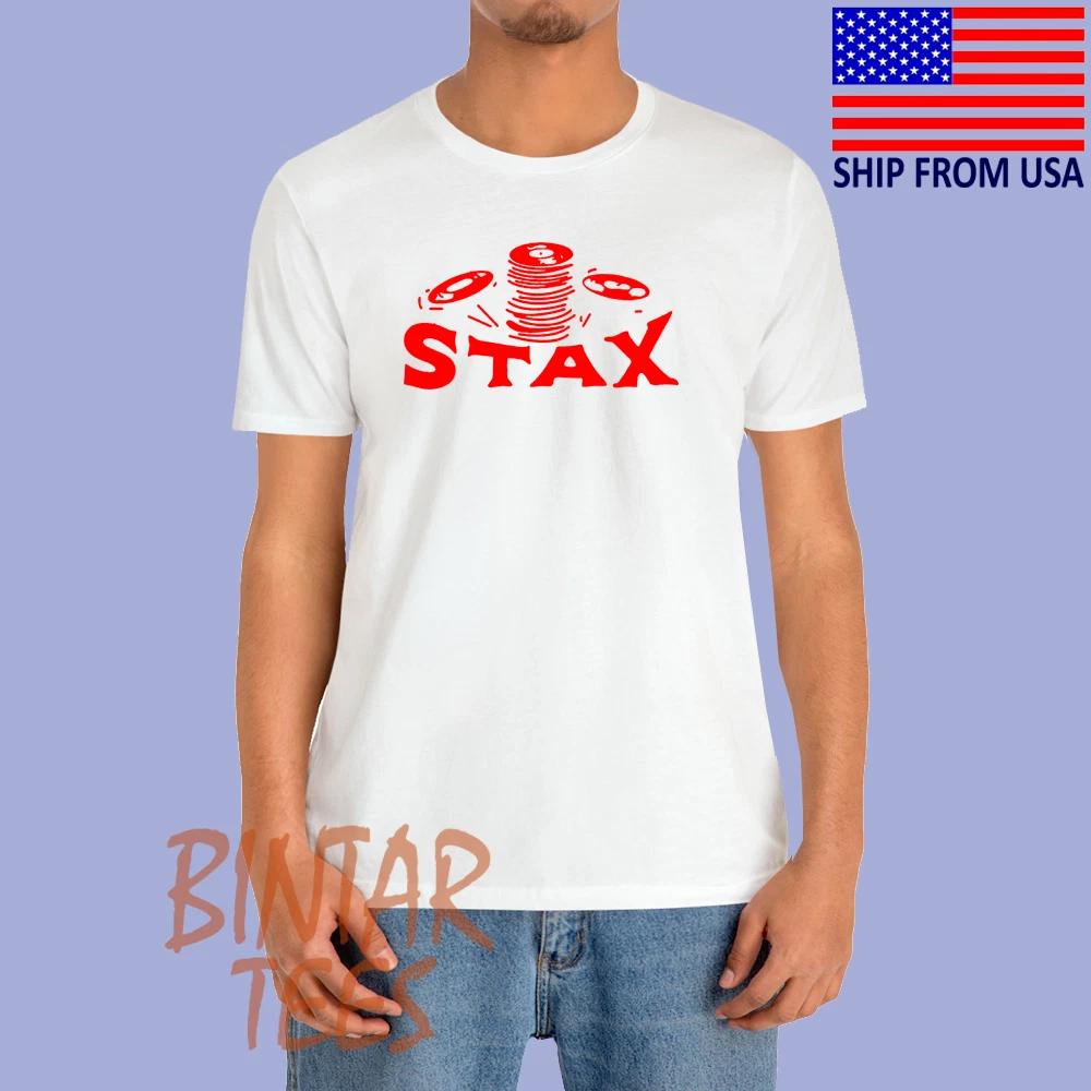 Stax Records Men s White Size S to 5XL L