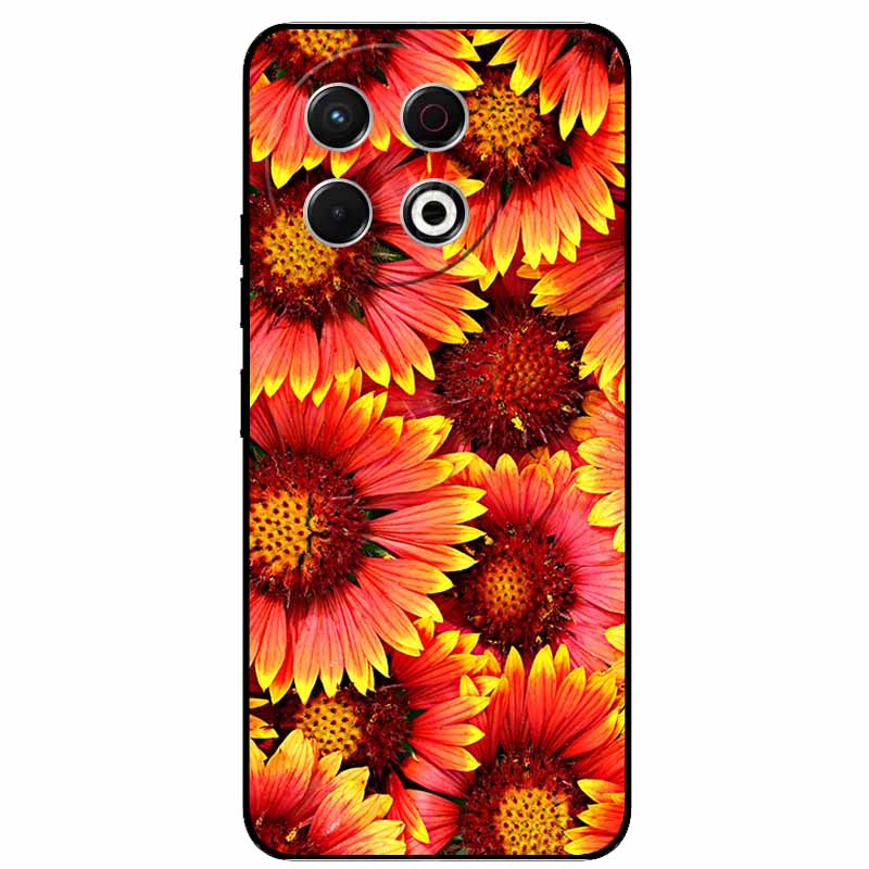 For Tecno Spark 30 Pro Case Marble Painted Silicone Back Cover Cases For KL7 Spark 30 Pro Soft Black Phone Funda Spark 30 Pro 4G