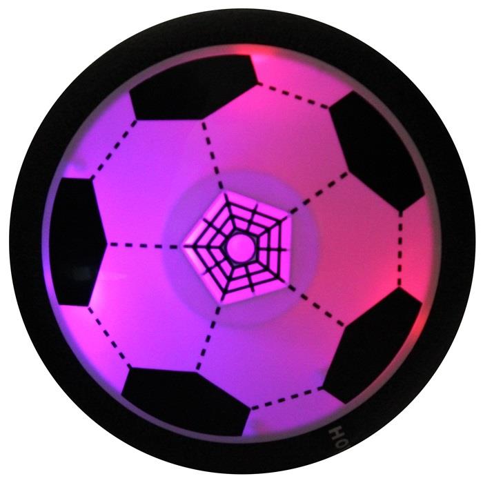 Flying Ball Hoverball Puck Cushion Disc Ball Game - Black