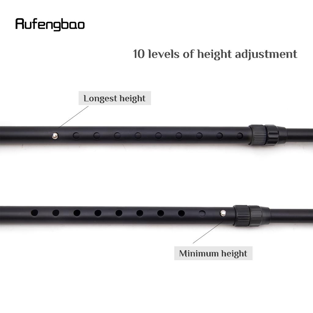 White Luxury Decorative Cosplay Flexible Cane Elegant Fashion Eagle Adjustable Cane Cosplay Alloy Crosier Vintage  Stick 105cm