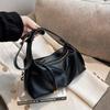 Ins Messenger Bag Women's 2025 New Trendy Fashion Retro Dumpling Bag Niche Texture Shoulder Armpit Bag