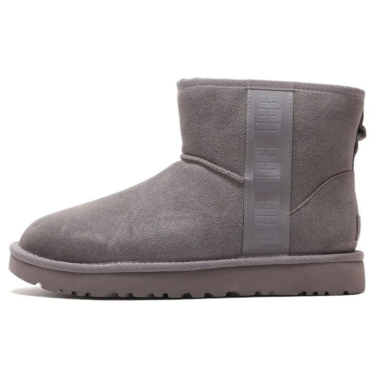 (WMNS) UGG Mini Side Logo Grey Women s 1122558-SHA EU 36
