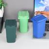 Stylish Multifunctional Mini Desktop Trash Can, Pen Holder & Storage Bucket