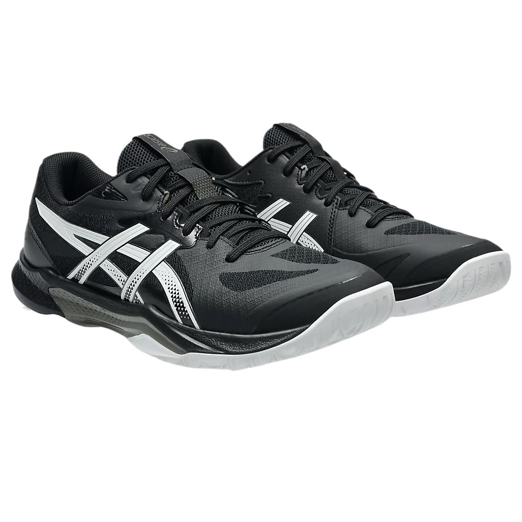 Asics GEL-TACTIC 13 Unisex Black White Indoor Court Shoes 1071A114-001