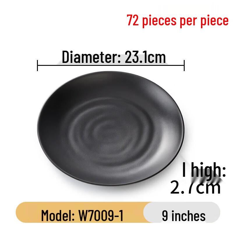 Ru Han Melamine Round Serving Plate