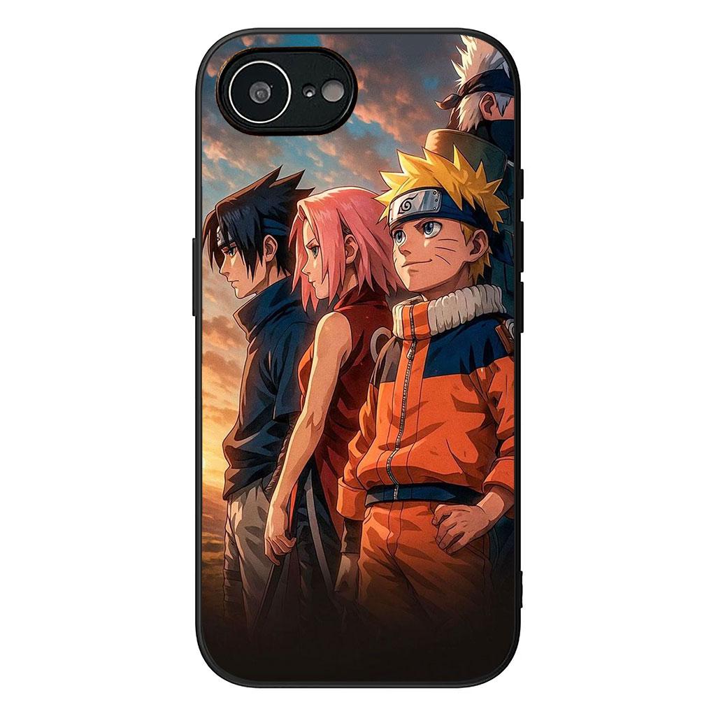 Sasuke Haruno Sakura Narutos Kakashi Case for Samsung Galaxy A36 A17 A26 A07 A35 A54 A53 A13 A33 A34 S8 S9 S20 S21 FE S10 Plus