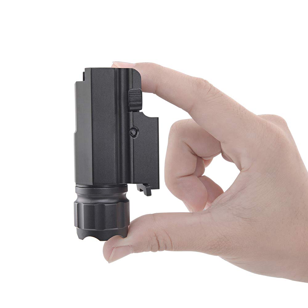 eSpot EP10 Tactical Weapon Light with 20mm Rail Mount for Airsoft Guns, CREE XLamp LED (Compatible with M&P 9)