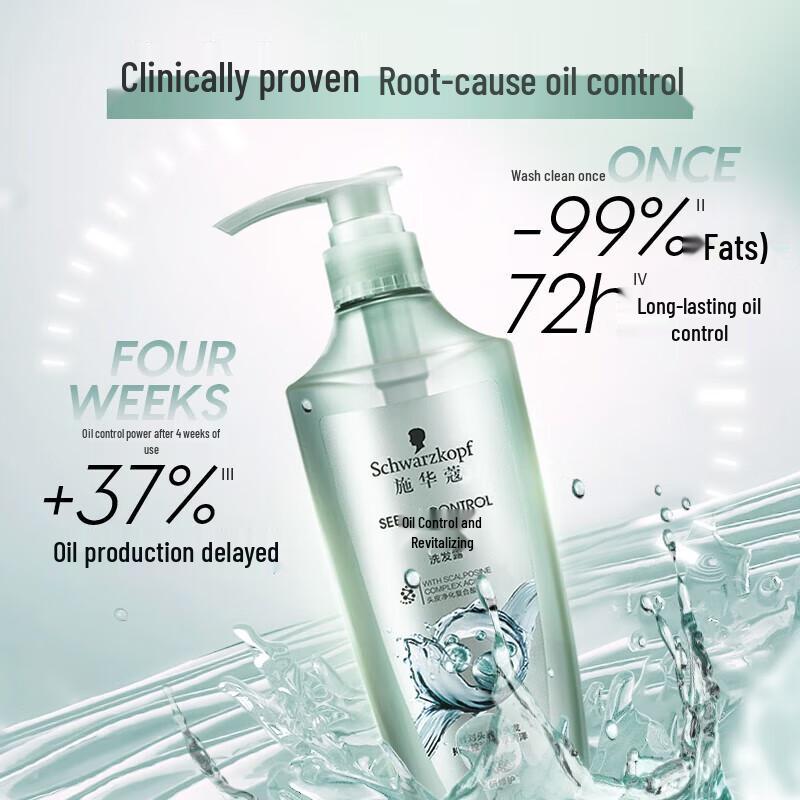

Schwarzkopf Oil Control & Anti-Dandruff Shampoo