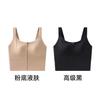 Front zipper sports high-intensity shockproof running top, beautiful back gathering bra, yoga outerwear vest