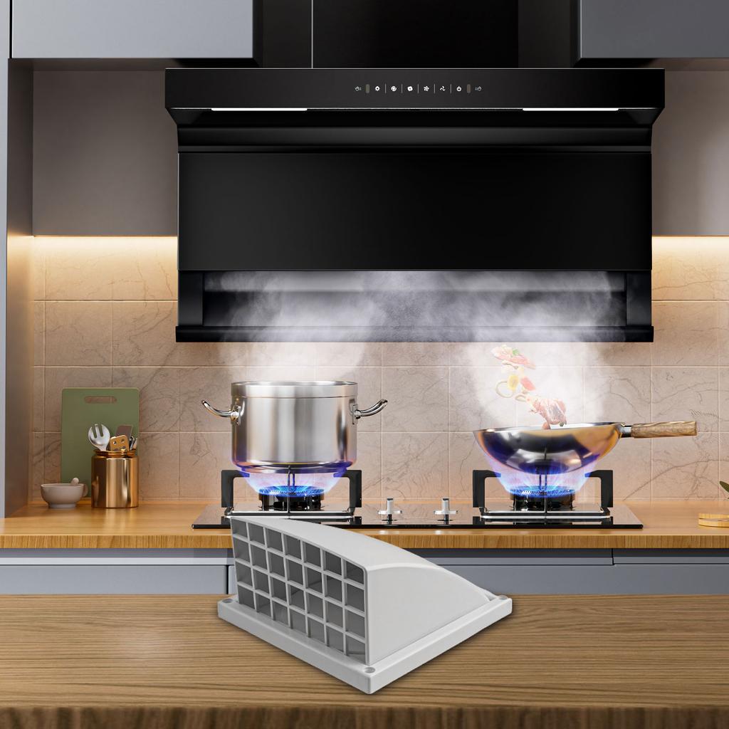 Sturdy ABS Exhaust Hood Duct Air Outlet Range Hood Valve Plate