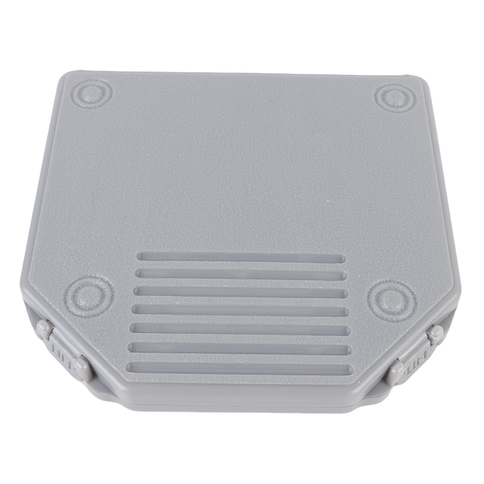 7 Inch Empty Tape Storage Box Plastic Dust Proof Open Reel Audio Tape Box with Label Paper Grey серый 1450₽