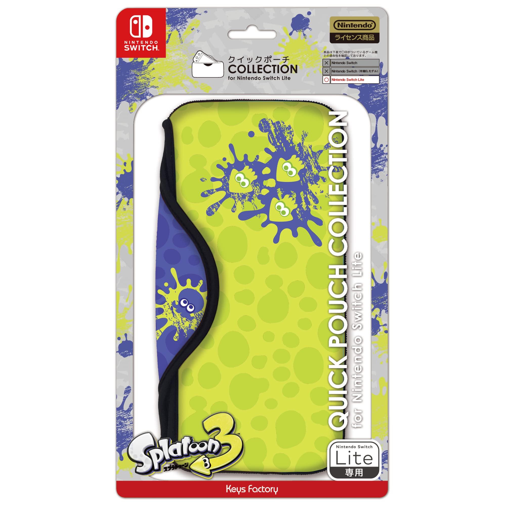 

Licensed Quick Pouch COLLECTION for Nintendo Switch Lite [Nintendo Product] (Splatoon 3)
