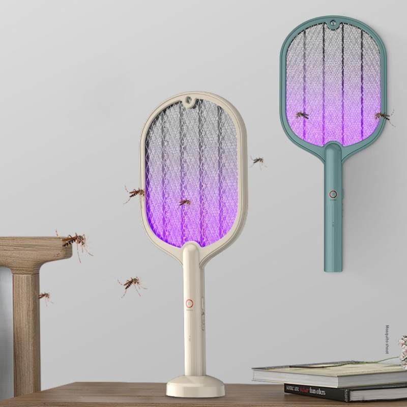 Innovative Usb Rechargeable Electric Mosquito Swatter Dual Function Mosquito Lamp