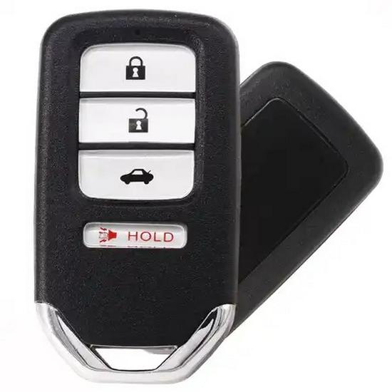 Compatible with BT Honda 3+1 Button 433MHz 47 Chip Smart Key