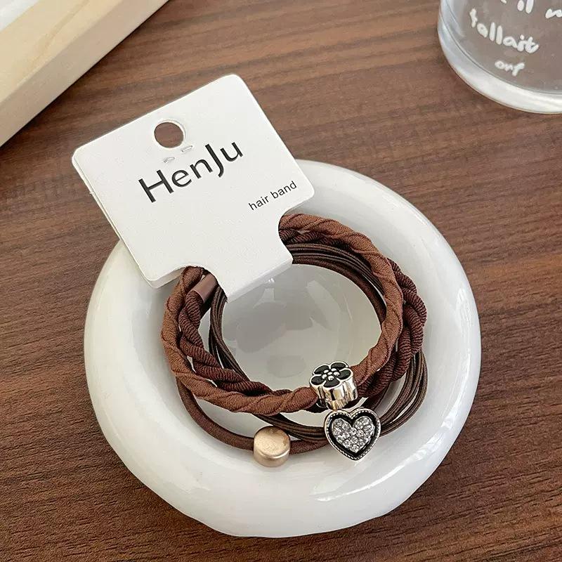 

Высококачественная эластичная и прочная детская кожаная резинка для волос для девочек