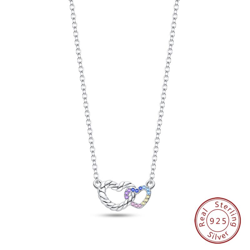 Necklace 925 Silver Cross Moonlight Guardian Dreamcatcher Necklace For Women Fashion Birthday Anniversary Jewelry Gifts