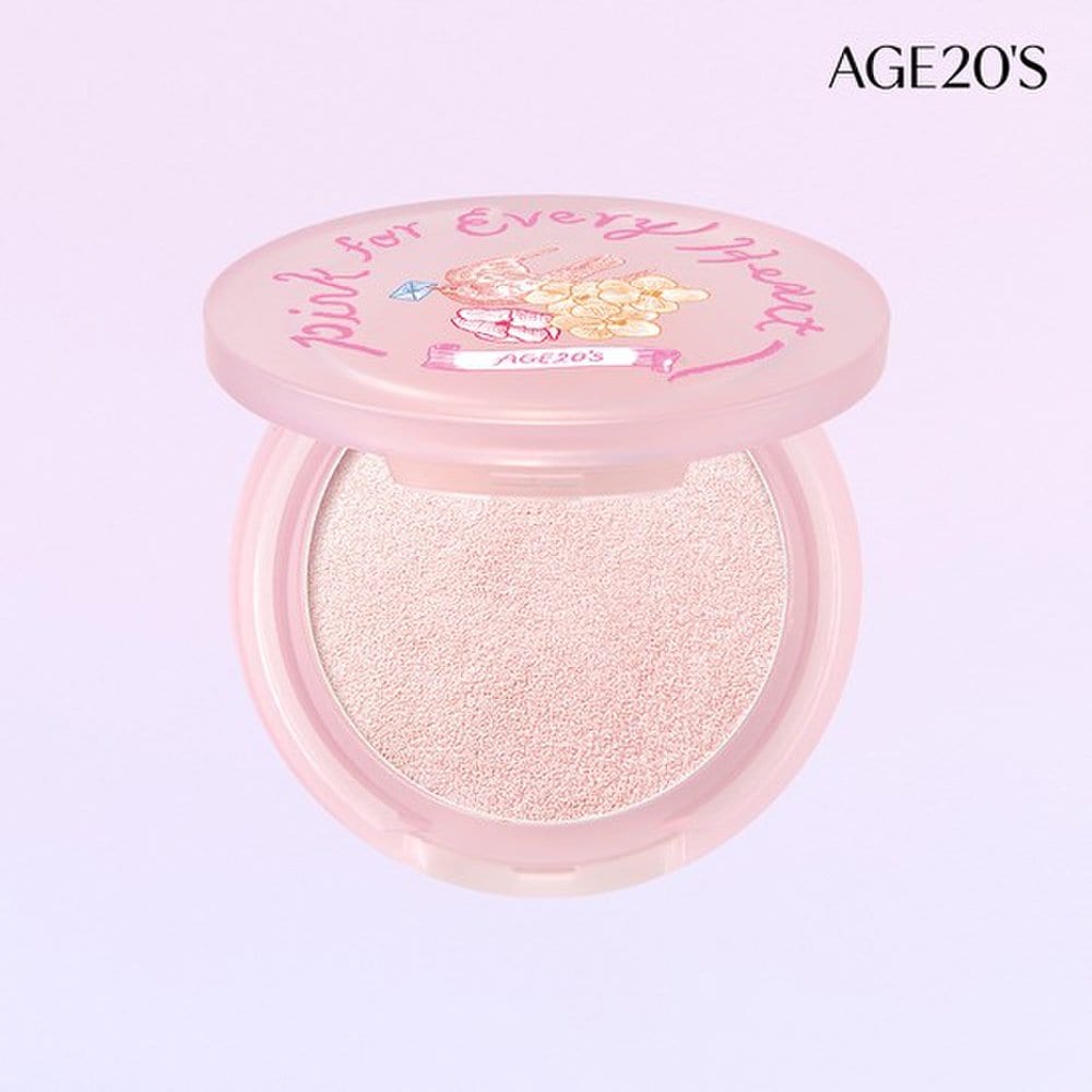 

Age 20 s X Saki Pink for Every Heart Edition Careglow Highlighter