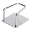 U Shaped Stainless Steel Sponge Holder Sink Draining Rack Shelf Kitchen OrganizerSilver