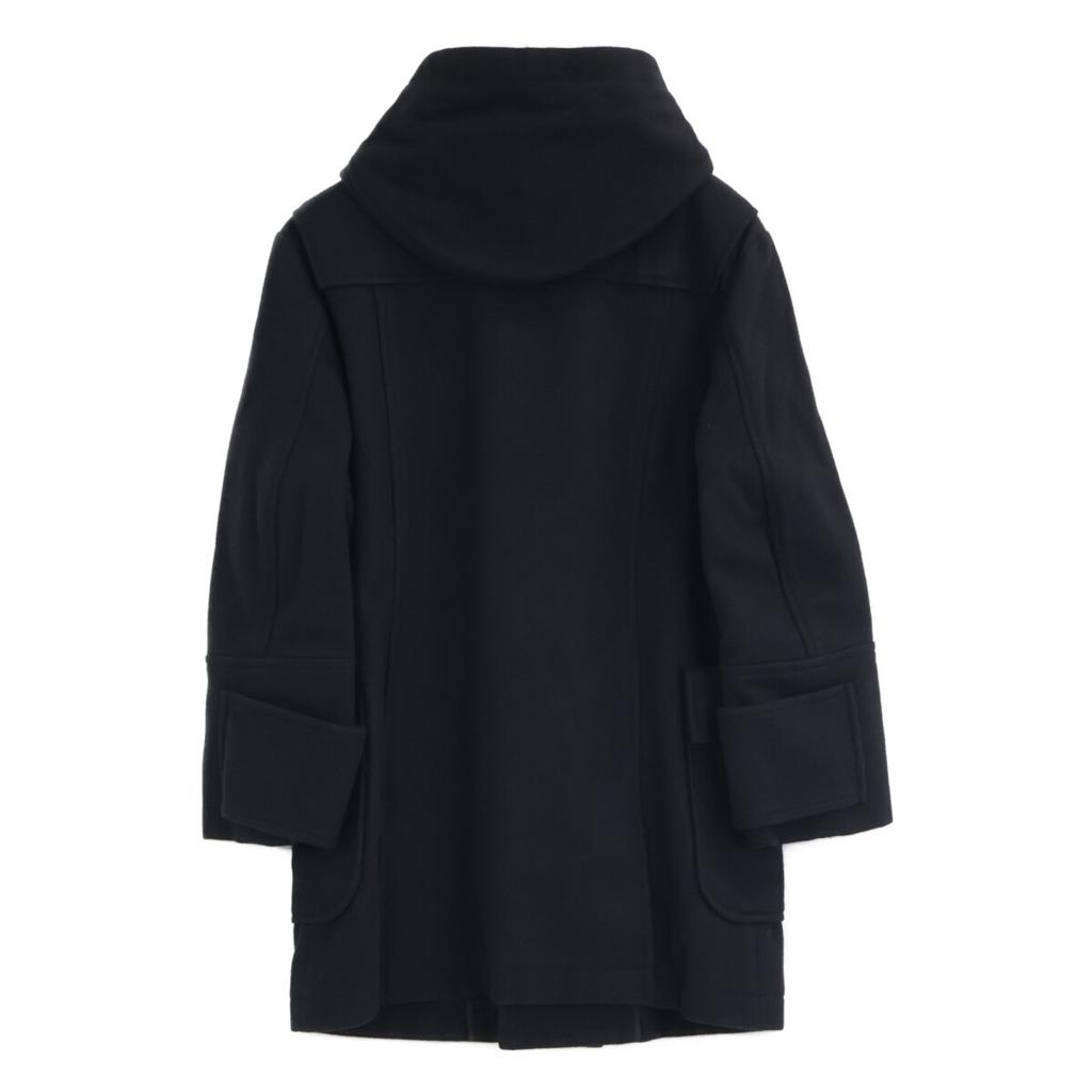 SHINICHIRO ARAKAWA Black wool duffle coat coat M blackUsed