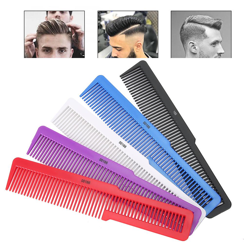 5pcs Professional Barber Shop Comb AntiStatic Haircut Massage Comb Hairdressing Tool