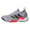 adidas Rapidmove ADV 2 Halo Argent Noir Rouge Lucide Baskets Homme Gris Noir Core ID6559