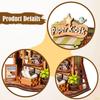 DIY Miniature Dollhouse Kit 3D Puzzle Model Hobbies Crafts Desktop Decor Handmade Doll House for