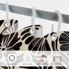 Vintage Bohemian Abstract Black Floral Shower Curtain Modern Bathroom Bath Accessories Home Decorative Shower Curtain