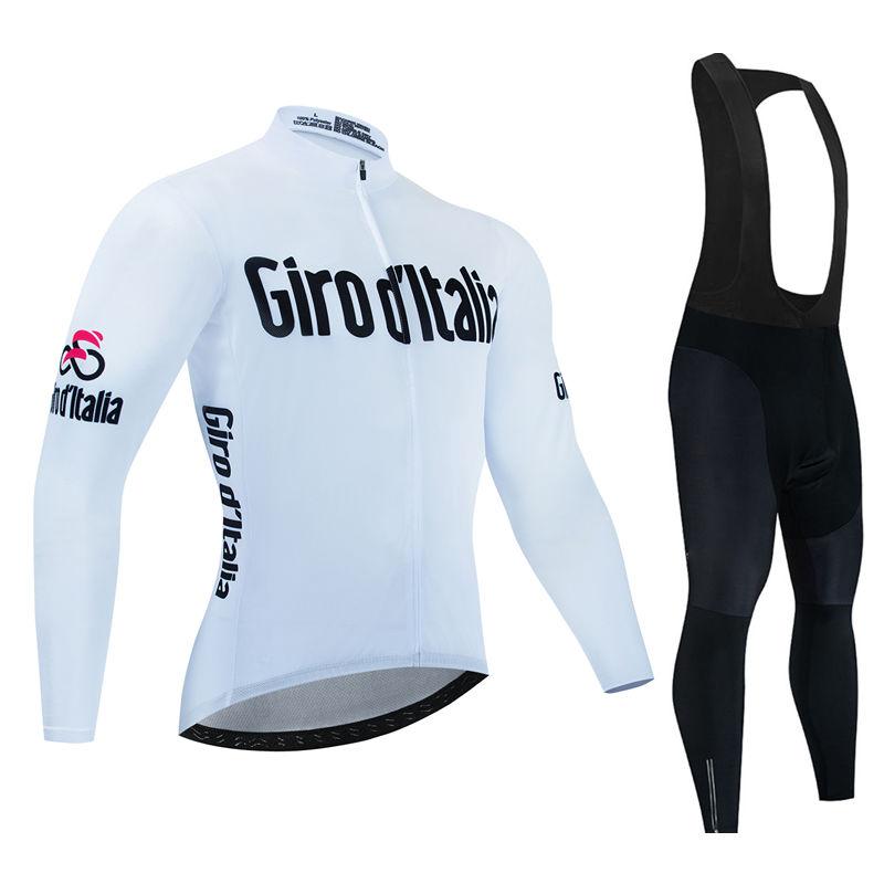 2026 Italia Pro Team Prodyšný Dlouhý Rukáv Pánský Cyklistický Dres Sada Oblečení na Horský Kolo Podzimní Cyklistické Oblečení Maillot Ropa Ciclismo