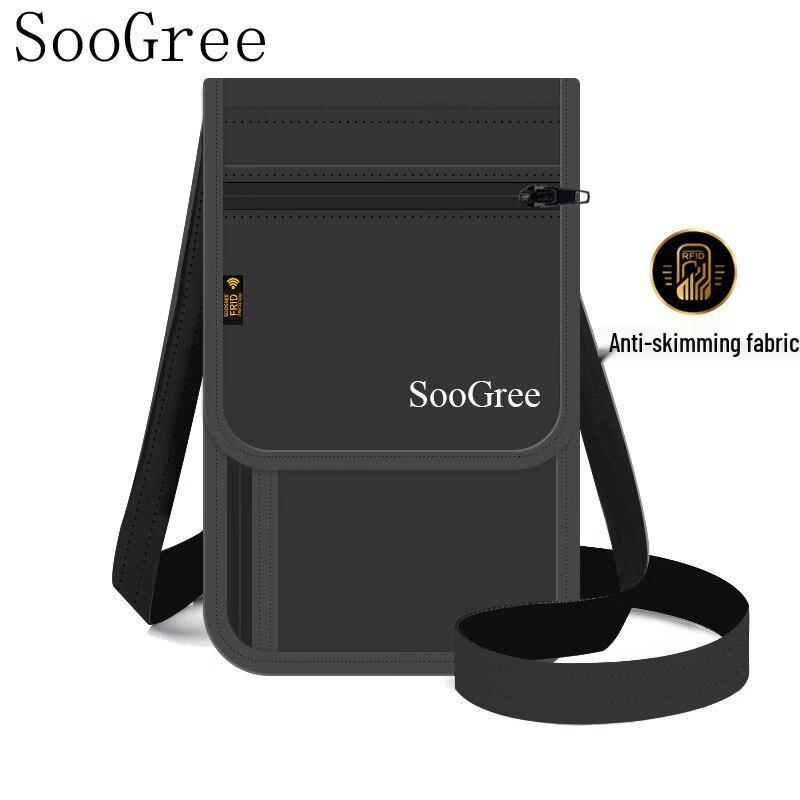 SooGree Anti-Theft Travel Document Sling Bag